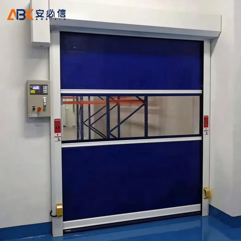 白银感应快速门